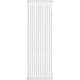 Вертикальный радиатор Zehnder Charleston 3180 580х1800 мм (12 секций) боковое подключение - фото 
