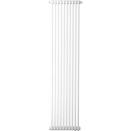 Вертикальный радиатор Zehnder Charleston 3150 460х1500 мм (10 секций) боковое подключение - фото 