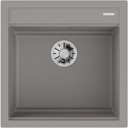 Кухонная мойка Omoikiri Kitagawa 51 GR 4993830, leningrad grey, Цвет производителя: Leningrad grey - фото 