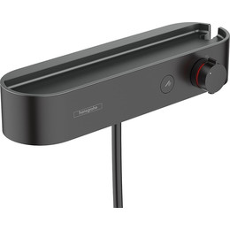 Смеситель для душа с термостатом Hansgrohe ShowerTablet Select 24360670, черный матовый - фото 