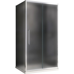 Душевое ограждение Abber Schwarzer Diamant 110x90 см AG30110MH-S90M, хром/матовое - фото 
