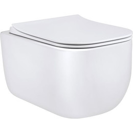 Унитаз подвесной безободковый Vincea Form VT1-35 с крышкой микролифт - фото 