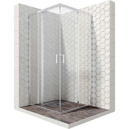 Душевое ограждение Ambassador Kingston 80x80 см 14011119, хром/прозрачное - фото 