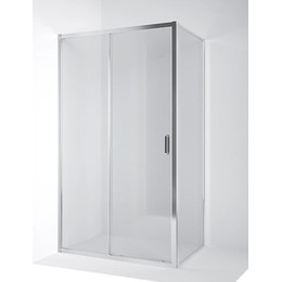 Душевое ограждение Ambassador Forsa 140x90 см 17021120AX-90AX, хром/прозрачное - фото 