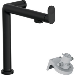 Смеситель для кухни Hansgrohe Aqittura M91 FilterSystem 240 76804670, черный матовый - фото 