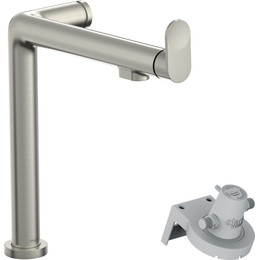 Смеситель для кухни Hansgrohe Aqittura M91 FilterSystem 240 76804800, сталь - фото 