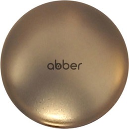 Декоративная крышка на слив для раковины Abber AC0014MMG, золото матовое - фото 