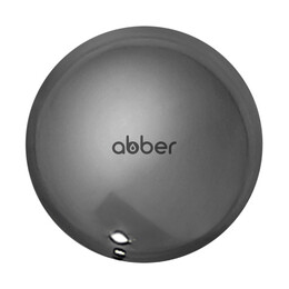 Декоративная крышка на слив для раковины Abber AC0014GS, серебро - фото 