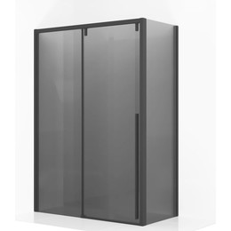 Душевое ограждение Ambassador Intense 150x110 см 110022204IBB-110IBB (стекло 8 мм) чёрный/тонированное - фото 