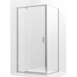 Душевое ограждение Ambassador Elysium 100x80 см 111021104KX-80KX, хром/прозрачное - фото 