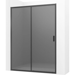 Душевая дверь Ambassador Forsa 130 см 17022219ABB, чёрный/тонированное - фото 