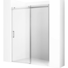 Душевая дверь Ambassador Benefit 140 см 19021103HX (стекло 8 мм) хром/прозрачное - фото 