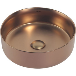 Раковина-чаша Abber Bequem 36 см AC2108MRG, розовое золото матовое - фото 