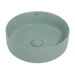Раковина-чаша Abber Bequem 36 см AC2108MCG, светло-зелёный матовый - фото 