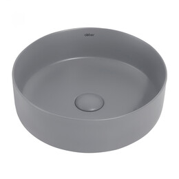 Раковина-чаша Abber Bequem 36 см AC2108MG, серый матовый - фото 