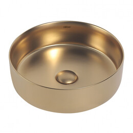 Раковина-чаша Abber Bequem 36 см AC2108MMG, золото матовое - фото 