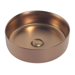 Раковина-чаша Abber Bequem 36 см AC2108MRG, розовое золото матовое - фото 