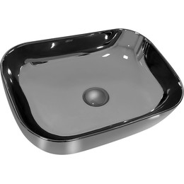 Раковина-чаша Abber Rechteck 46 см AC2200GS, серебро - фото 