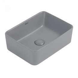 Раковина-чаша Abber Rechteck 48 см AC2213MG, серый матовый - фото 