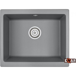 Кухонная мойка Emar EMQ-1555.P, алмаз, Цвет производителя: алмаз - фото 