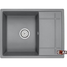 Кухонная мойка Emar EMQ-1650.Q, алмаз, Цвет производителя: алмаз - фото 