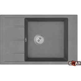 Кухонная мойка Emar EMQ-1780.Q, антрацит, Цвет производителя: антрацит - фото 