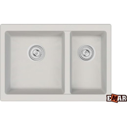 Кухонная мойка Emar EMQ-2665.PL, агат, Цвет производителя: агат - фото 