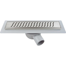 Трап Vincea Say Almira Jasmin Bukle 70 см SAY.605.70.P.BUKLE, хром, Цвет производителя: хром, Размер трапа: 700 - фото 