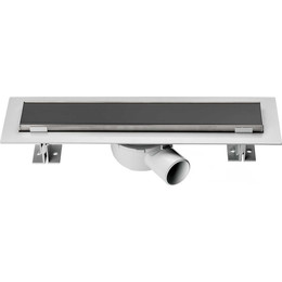 Трап Vincea Say Optima Duz 80 см SAY.601.80.B.M.S.DUZ, черный матовый - фото 