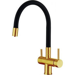 Смеситель для кухни Emar ЕС - 3015 PVD Golden, Цвет производителя: Golden - фото 