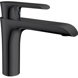 Смеситель для раковины Vincea Esse VBF-1E1MB, черный матовый - фото 