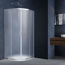 Душевое ограждение Vincea Alpha 90x90 см VSQ-3AL900MT, хром/текстурное - фото 