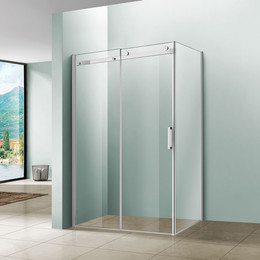 Душевое ограждение Vincea Como 120x90 см VSR-1C9012CL (стекло 8 мм), хром/прозрачное - фото 
