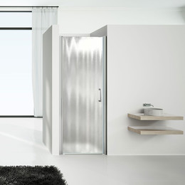 Душевая дверь Vincea Orta 90 см VPP-1O900CH-L, хром/шиншилла - фото 