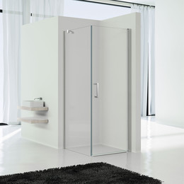 Душевое ограждение Vincea Orta 90x90 см VSR-1O9090CL, хром/прозрачное - фото 