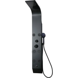 Гидромассажная панель Taliente ТА-G-A02Bb+s, черный матовый - фото 