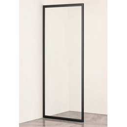 Боковая стенка Taliente 80x185 см TA-08CB, черный/прозрачное - фото 