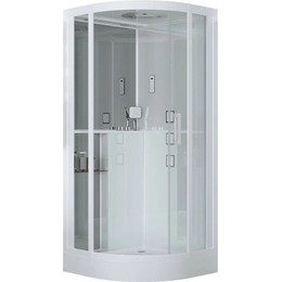 Гидробокс Grossman 100 см GR141, белый/прозрачное - фото 