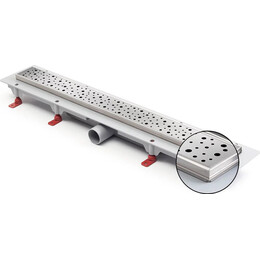 Трап Veconi N Drops 65 см V650DN, хром глянцевый - фото 