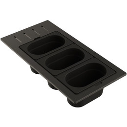 Контейнер для кухонной мойки Omoikiri DC-02-3 GB 4999079, графит - фото 