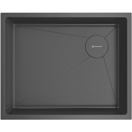 Мойка кухонная Omoikiri Taki 54-U/IF SIDE SF GB 1,2 мм 4997036, графит, Цвет производителя: графит - фото 