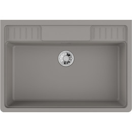 Кухонная мойка Omoikiri Kinokawa 90 GR 4993854, leningrad grey, Цвет производителя: Leningrad grey - фото 