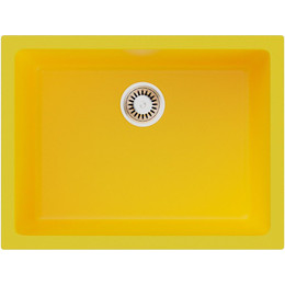 Кухонная мойка Omoikiri Okinoshima 61-U/I SL-Matt 4993134, sicilian lemon матовый, Цвет производителя: sicilian lemon матовый - фото 