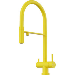 Смеситель для кухни Omoikiri Kanto SL 4994429, sicilian lemon матовый - фото 