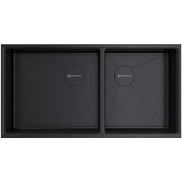 Кухонная мойка Taki 85-2-LB-U/IF Side GB 1,2 мм 4997039, графит, Цвет производителя: графит - фото 