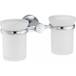 Двойной стакан для зубных щеток WasserKraft Donau K-9428D - фото 