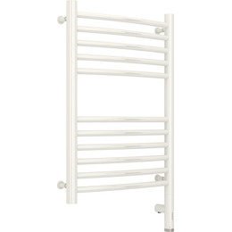 Полотенцесушитель электрический Сунержа Богема 3.0 П11 600x400 мм (выгнутая перемычка) 12-5803-6040 R, белый - фото 