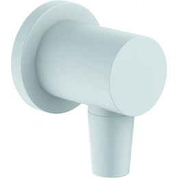 Шланговое подсоединение Kludi Nova Fonte Puristic 2054353-15, белый матовый - фото 