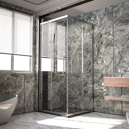 Душевое ограждение Veconi Premium Trento 110x80 см PTC20-CH-11080-01-C4 (стекло 8 мм), хром/прозрачное - фото 