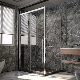Душевое ограждение Veconi Premium Trento 130x100 см PTC30-SP-130100-CH-01-C4 (стекло 8 мм), хром/прозрачное - фото 